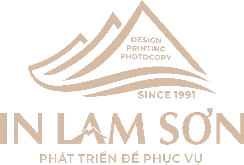 Logo In Lam Sơn - Công Ty TNHH Một Thành Viên In Photocopy Lam Sơn