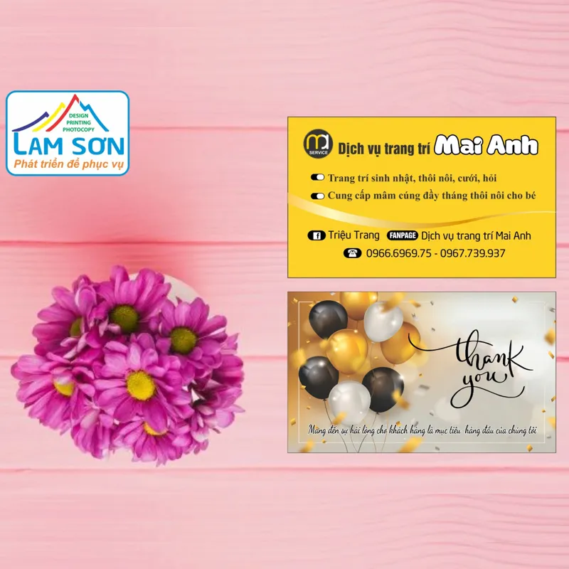 Sản phẩm danh thiep chuan nvho5axr — In Lam Sơn - Công Ty TNHH Một Thành Viên In Photocopy Lam Sơn — MST 5900844005