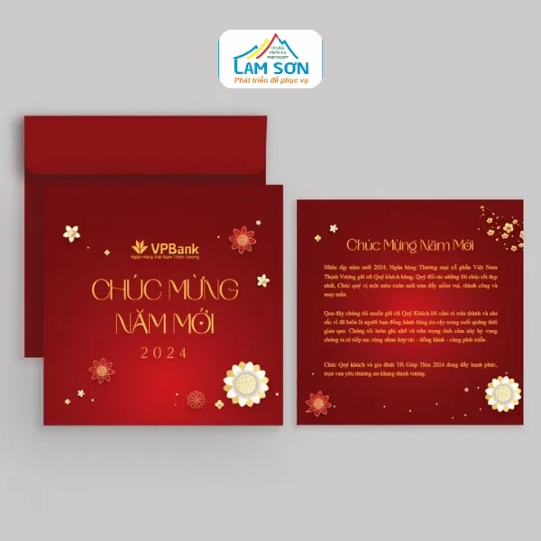 Sản phẩm thiep chuc tet er5xokbw — In Lam Sơn - Công Ty TNHH Một Thành Viên In Photocopy Lam Sơn — MST 5900844005