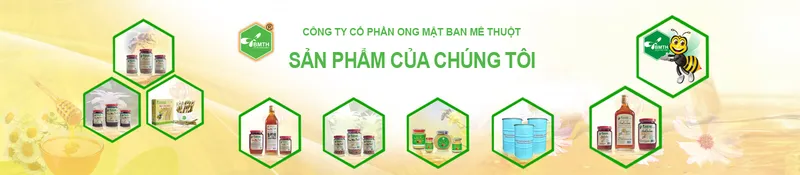 Sản phẩm Banner SAN PHAM banmethuothoneybee — Mật Ong Ban Mê Thuột - Công Ty Cổ Phần Ong Mật Ban Mê Thuột — MST 6000513725