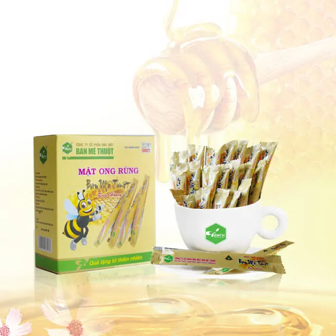 Sản phẩm mat ong rung 12gr bmth — Mật Ong Ban Mê Thuột - Công Ty Cổ Phần Ong Mật Ban Mê Thuột — MST 6000513725
