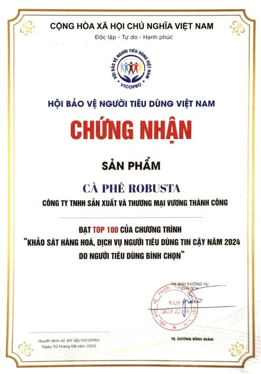 Sản phẩm z7080399220667_5401b4f1c6bbd1d6b6745873576b9225 510x732 — Cà Phê Vương Thành Công - Công Ty TNHH Sản Xuất Và Thương Mại Vương Thành Công — MST 6001499752