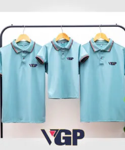 Sản phẩm Ao thun dong phuc mau xanh thien thanh 247x296 — Công Ty TNHH SX & TM Vũ Gia Phát — MST 6001760558
