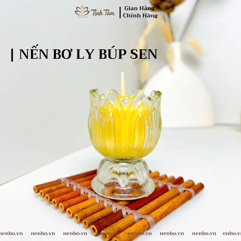 Sản phẩm nen bo ly bup sen anh dai dien — Công Ty TNHH Vi Buzen — MST 6001776822