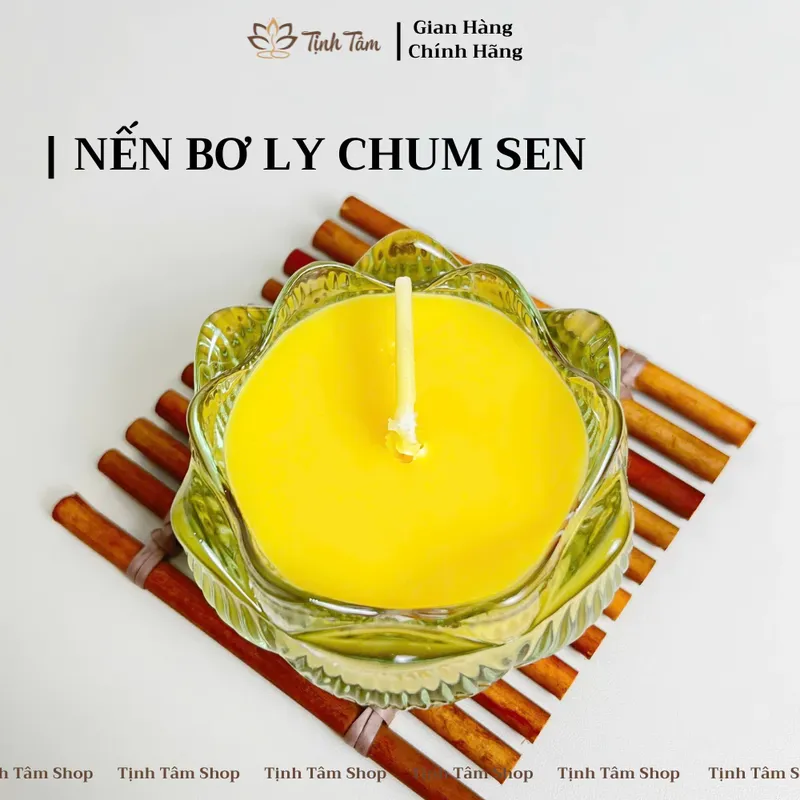 Sản phẩm nen bo ly chum sen anh dai dien 1 — Công Ty TNHH Vi Buzen — MST 6001776822