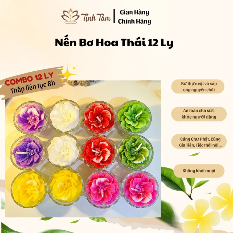 Sản phẩm nen hoa thai ngu sac anh dai dien — Công Ty TNHH Vi Buzen — MST 6001776822