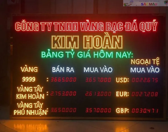Sản phẩm LED ma tran quang cao skyled adv 6 — Bảng Hiệu Quảng Cáo Skyled - Công Ty TNHH Mỹ Thuật Quảng Cáo Skyled — MST 6001783266