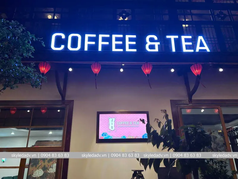 Sản phẩm Bang hieu cafe Huong Moc Lan_chu mica den led_BMT_hop den 2 — Bảng Hiệu Quảng Cáo Skyled - Công Ty TNHH Mỹ Thuật Quảng Cáo Skyled — MST 6001783266