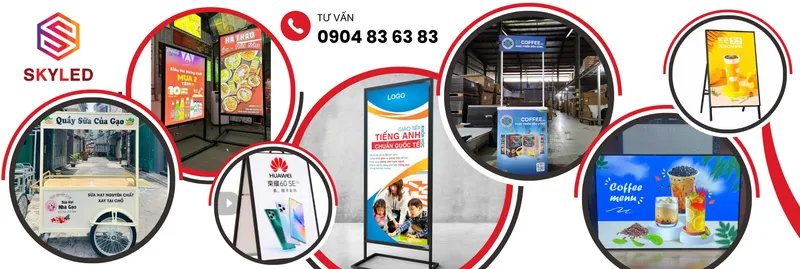 Sản phẩm Skyled adv 5 — Bảng Hiệu Quảng Cáo Skyled - Công Ty TNHH Mỹ Thuật Quảng Cáo Skyled — MST 6001783266