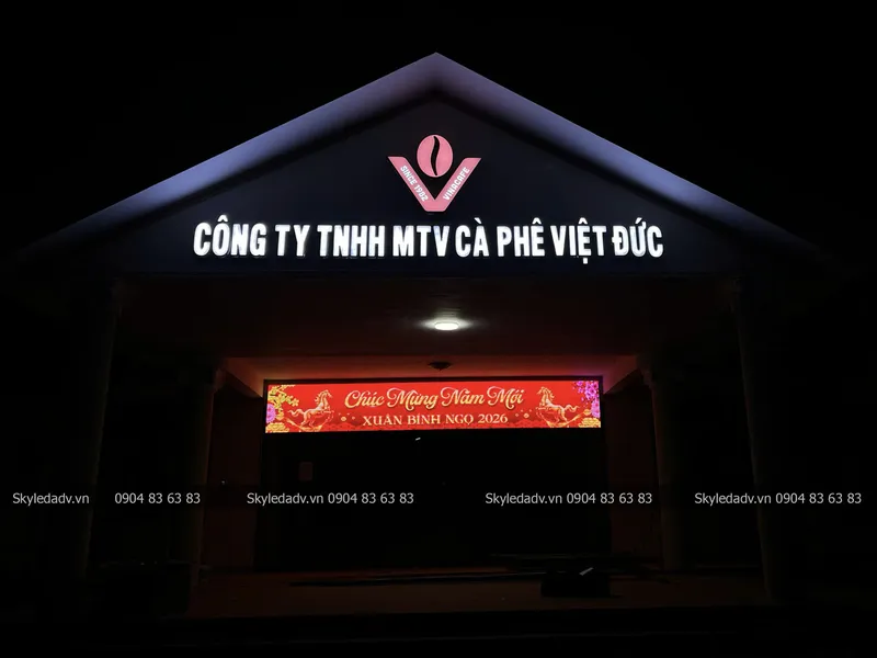 Sản phẩm CAFE VIETDUC 03 — Bảng Hiệu Quảng Cáo Skyled - Công Ty TNHH Mỹ Thuật Quảng Cáo Skyled — MST 6001783266