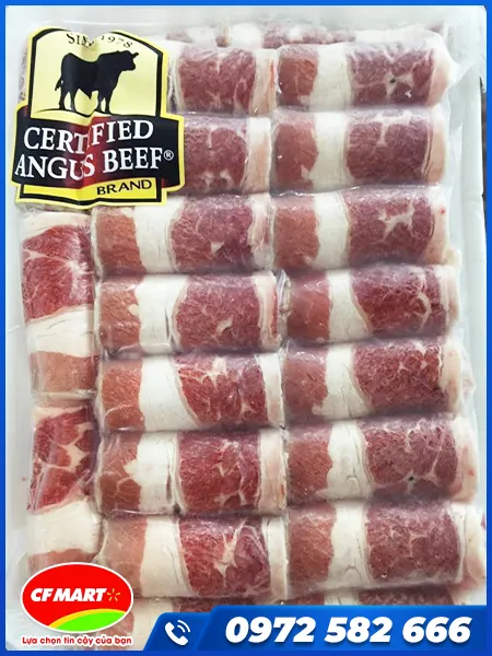 Sản phẩm Ba chi bo my Angus Beef — Siêu Thị CF Mart - Công Ty TNHH Thương Mại Và Dịch Vụ CF Mart — MST 6200098272