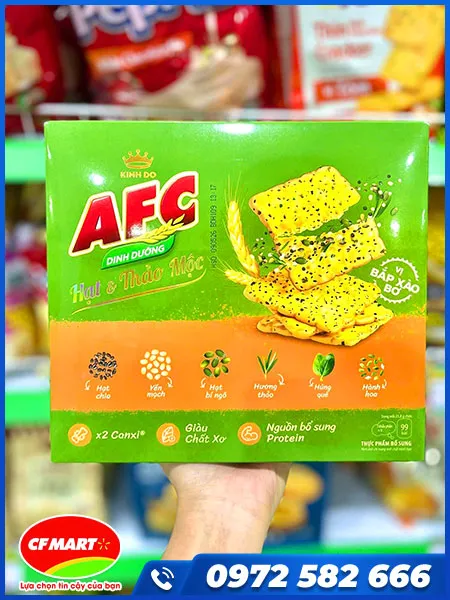 Sản phẩm Banh AFC hat va thao moc — Siêu Thị CF Mart - Công Ty TNHH Thương Mại Và Dịch Vụ CF Mart — MST 6200098272