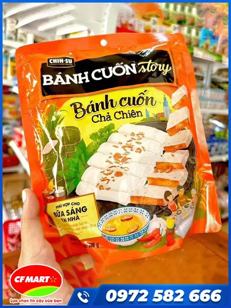 Sản phẩm Banh cuon an lien Banh cuon Story Chinsu — Siêu Thị CF Mart - Công Ty TNHH Thương Mại Và Dịch Vụ CF Mart — MST 6200098272