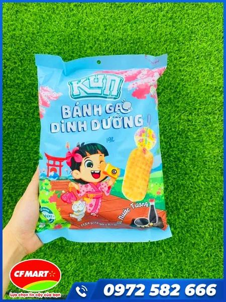 Sản phẩm Banh gao dinh duong KUN — Siêu Thị CF Mart - Công Ty TNHH Thương Mại Và Dịch Vụ CF Mart — MST 6200098272