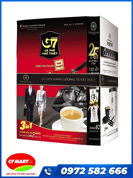 Sản phẩm Cafe hoa tan G7 — Siêu Thị CF Mart - Công Ty TNHH Thương Mại Và Dịch Vụ CF Mart — MST 6200098272