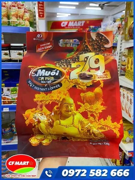 Sản phẩm Cafe muoi 279 — Siêu Thị CF Mart - Công Ty TNHH Thương Mại Và Dịch Vụ CF Mart — MST 6200098272