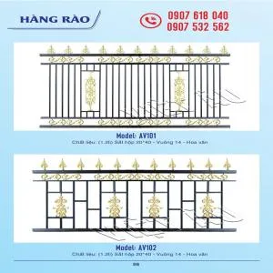 Sản phẩm hang rao sat av401 av402 av403 av501 av502 av503 13911701679205 — Công Ty TNHH MTV Việt Âu — MST 6300143507