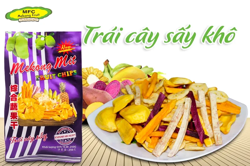 Sản phẩm SANPHAM traicaysaykho_257042 — Trái Cây Sấy Mekong - Công Ty TNHH Trái Cây Mekong — MST 6300249140