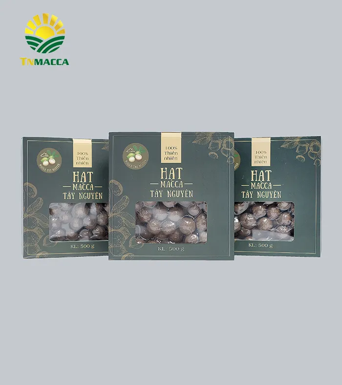 Sản phẩm hat macca size 26 35 ban le 5 — Hạt Mắc Ca Tây Nguyên - Công Ty Cổ Phần Thu Mua Và Chế Biến Nông Sản Tây Nguyên — MST 6400388606