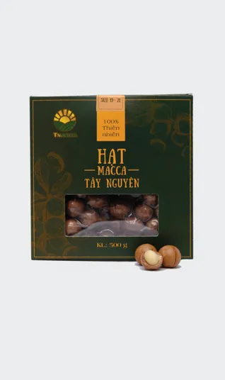 Sản phẩm s19 21 BIA 1 — Hạt Mắc Ca Tây Nguyên - Công Ty Cổ Phần Thu Mua Và Chế Biến Nông Sản Tây Nguyên — MST 6400388606
