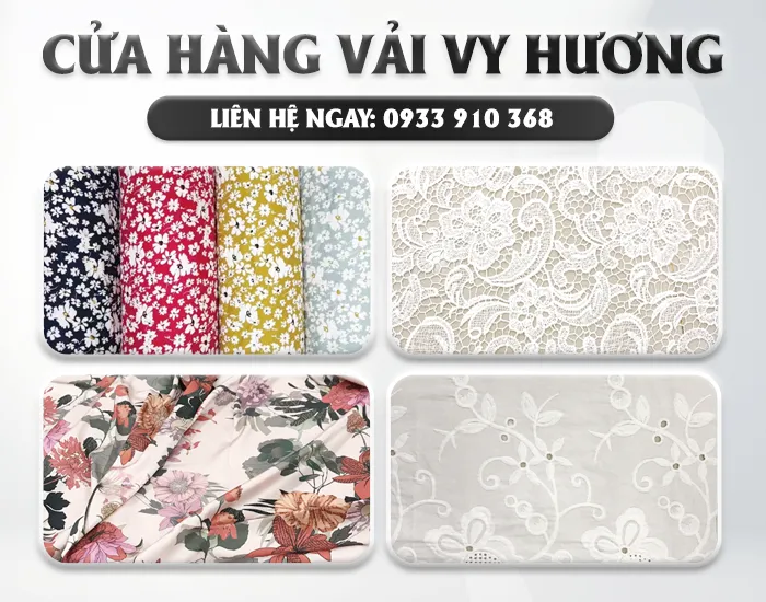 Sản phẩm intro — Vải Vy Hương - Cửa Hàng Vải Vy Hương — MST 8045323559