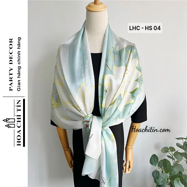 Sản phẩm khan choang co lua hoa sen — Công Ty TNHH Hoa Chí Tín — MST 8071022685