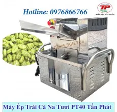 Sản phẩm máy ép cà na tươi 230x220 — Cơ Sở Sản Xuất Máy Thực Phẩm Tấn Phát — MST 8086118206
