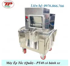 Sản phẩm máy ép chanh tắc PT40 có bánh xe Tấn Phát 1 230x220 — Cơ Sở Sản Xuất Máy Thực Phẩm Tấn Phát — MST 8086118206