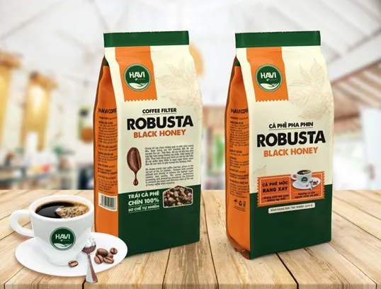 Sản phẩm Ca Phe Rang Xay Robusta Honey — Hộ Kinh Doanh Cơ Sở Hải Việt - HAVI COFFEE — MST 8116276964