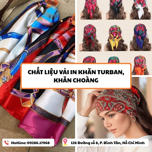 Sản phẩm turban — Công Ty TNHH TM DV IN24H — MST 8210273470