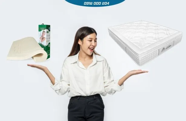 Sản phẩm so sanh nem cao su kim cuong va nem lo xo kim cuong min 615x400 — Tổng Kho Nệm — MST 8301976858