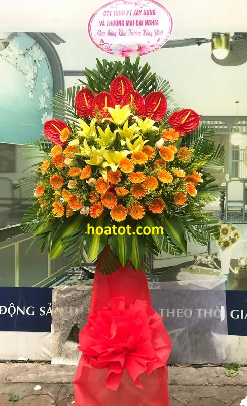 Sản phẩm hoa khai truong 1 tang — Công Ty Hoa Tốt — MST 8351305291