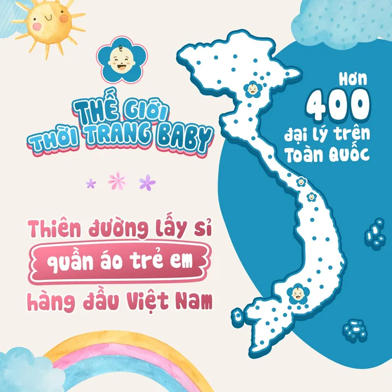 Sản phẩm the gioi thoi trang baby thien duong lay si quan ao tre em hang dau viet nam — Cửa Hàng Thế Giới Thời Trang Baby — MST 8391224578