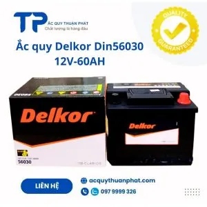Sản phẩm ac quy delkor din56030 12v 60ah 300x300 — Doanh Nghiệp ắc Quy Thuận Phát — MST 8652634187
