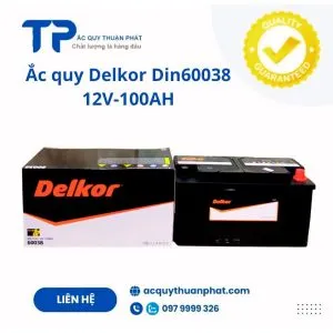 Sản phẩm ac quy delkor din60038 12v 100ah 300x300 — Doanh Nghiệp ắc Quy Thuận Phát — MST 8652634187
