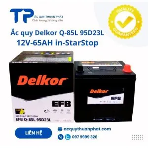 Sản phẩm ac quy delkor efb q 85l 95d23l 12v 65ah 300x300 — Doanh Nghiệp ắc Quy Thuận Phát — MST 8652634187