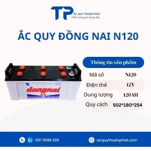 Sản phẩm ac quy dong nai n120 12v 120ah gia tot 300x300 — Doanh Nghiệp ắc Quy Thuận Phát — MST 8652634187