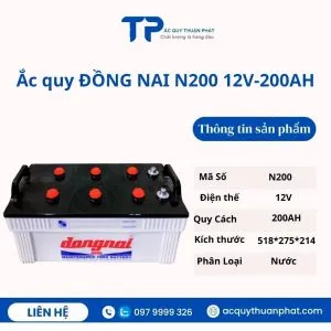 Sản phẩm ac quy dong nai n200 12v 200ah gia tot 300x300 — Doanh Nghiệp ắc Quy Thuận Phát — MST 8652634187