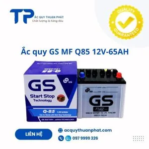 Sản phẩm ac quy gs mf q85 12v 65ah 300x300 — Doanh Nghiệp ắc Quy Thuận Phát — MST 8652634187